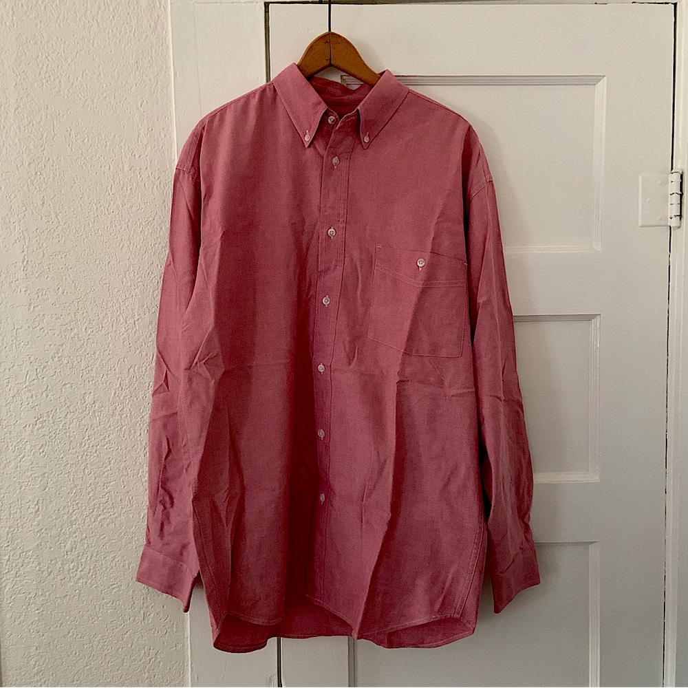 Eddie Bauer Pink Oxford Shirt